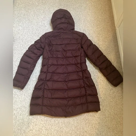 Arc’teryx Women’s Seyla Mid Insulated Coat | S | 750 grey goose down |chocolate - Picture 4 of 16